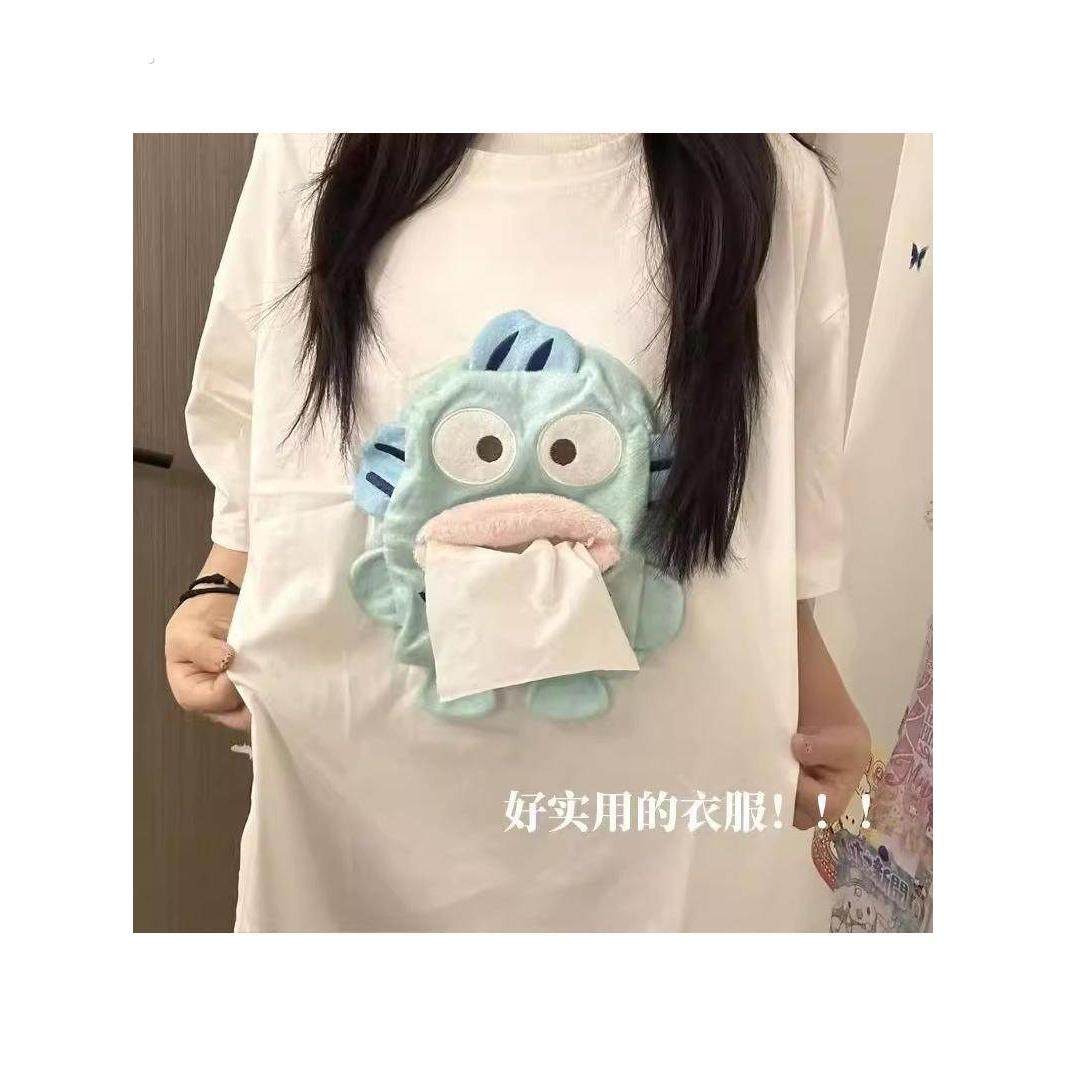 日式3D哑巴纸衣服学生夫妇滑稽春秋t恤底裤衬衫丑鱼纸短袖男女,男装,T恤,淘宝优惠券,粉丝福利购,淘宝优惠卷