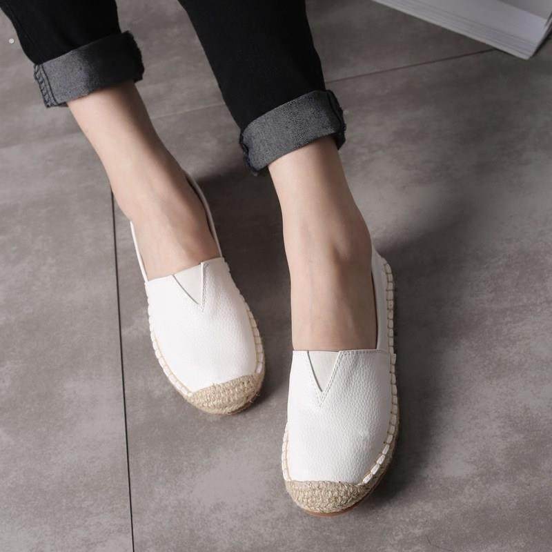 女式平底鞋2022秋季新稻草渔夫鞋女式便鞋小白鞋小香味,女鞋,渔夫鞋,淘宝优惠券,粉丝福利购,淘宝优惠卷