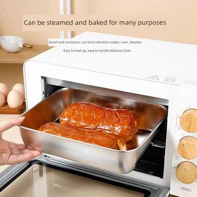 千层糕蒸盘发糕马蹄糕松糕专用模具家用可蒸蛋糕食品级316不锈钢