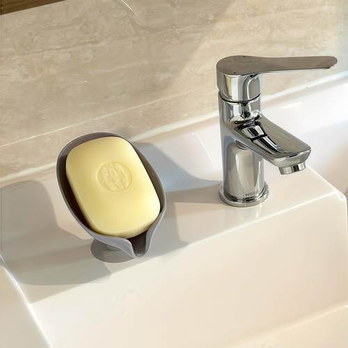 吸盘肥皂架肥皂盒2025新款家用高档高颜值卫生间免打孔收纳香皂盒