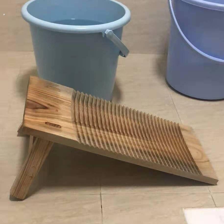 老式实木洗脚板，可折叠，加厚，防霉，家用型，单面，坚固，防滑