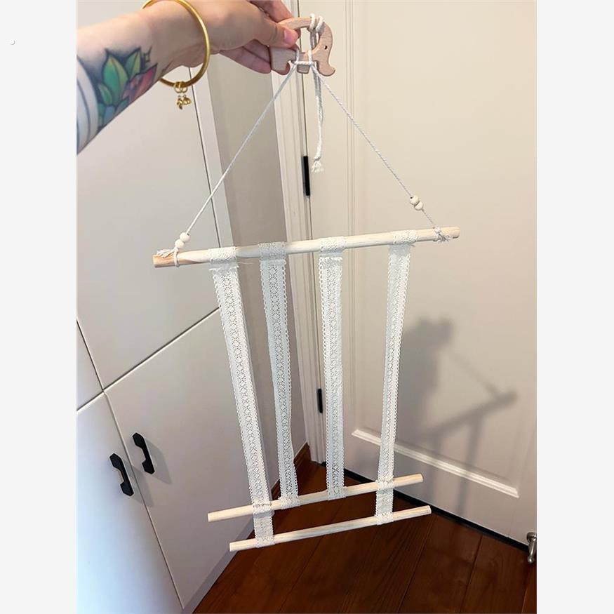 发夹和箍存储壁挂式珠宝展示架的儿童和女孩，婴儿组织工艺品墙简