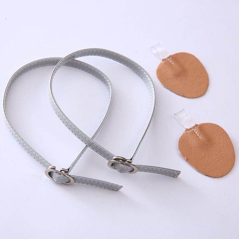 高档免安装束鞋带高跟鞋绑带防掉鞋神器懒人一字扣平底鞋防掉带