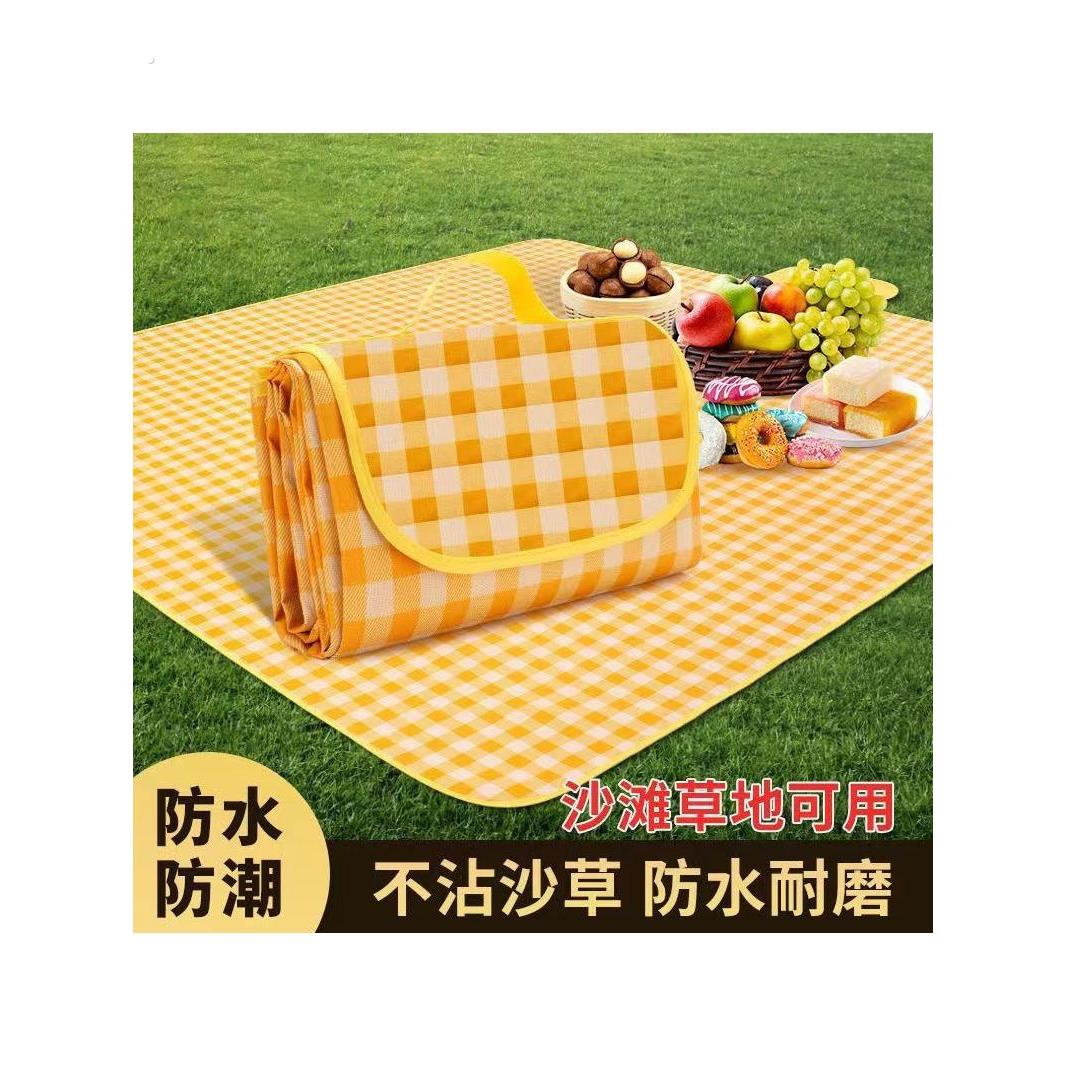2米*2米野餐垫加厚防潮户外野炊野营沙滩帐篷防水草坪垫便携郊游