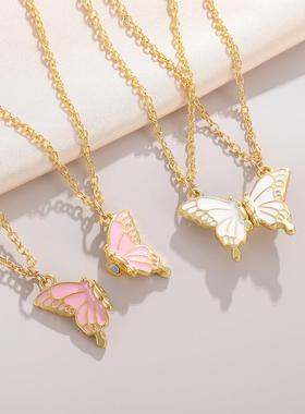 闺蜜项炼一人一半二人款学生女孩饰品女一对儿童生日礼物女孩挂件