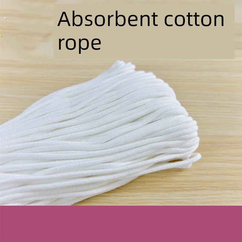 4mm8毫米懒人花盆自动吸水棉绳花卉植物吸水棉棉条水培自浇水棉线