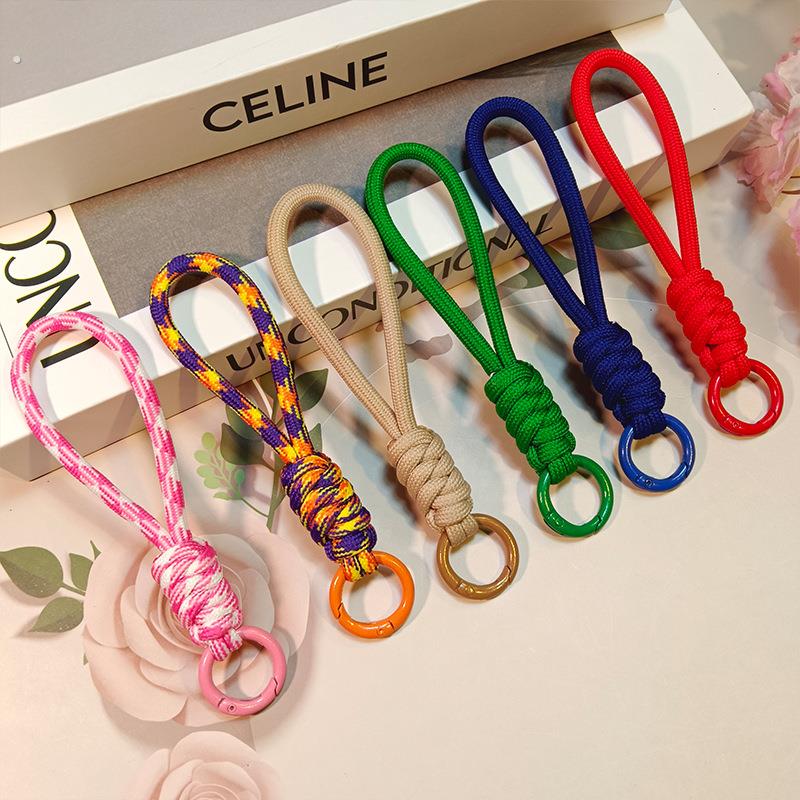 水壶杯盖子提带绳子随手保温杯盖吊挂绳手机小提绳短款绳编织创意