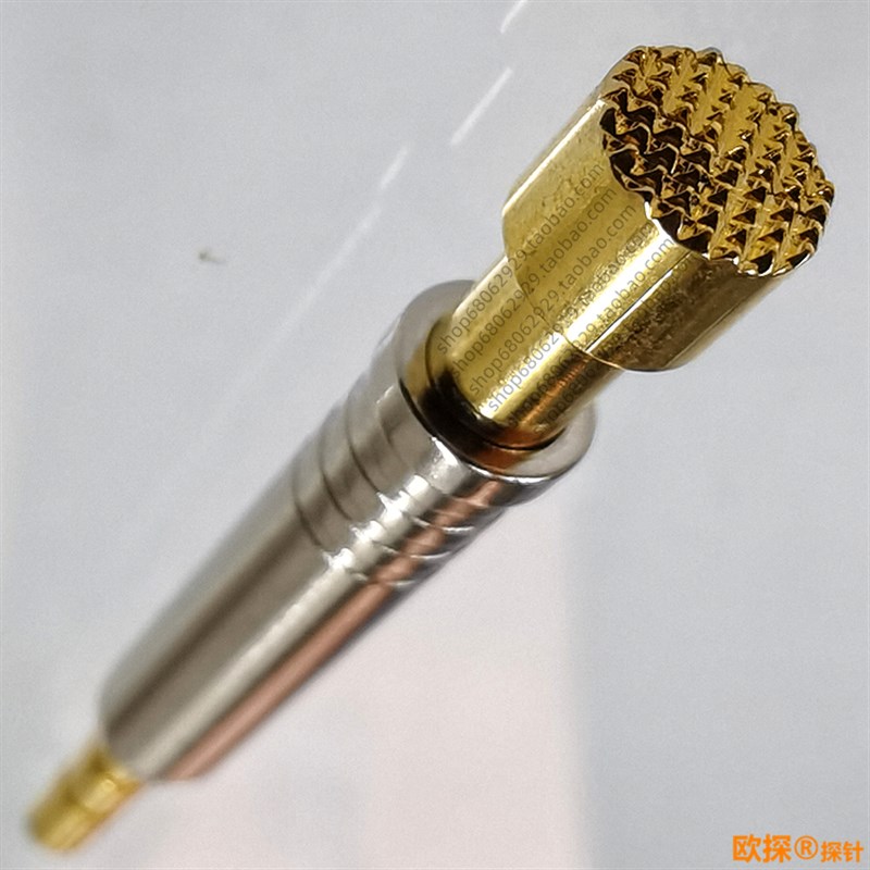 5.0短行程探针 安装后10MM高测试针 PH-6H(10L)52齿订做非标弹针