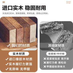 实木凳子家用小板凳现代简约餐桌椅子网红圆凳可叠放餐椅方凳矮凳