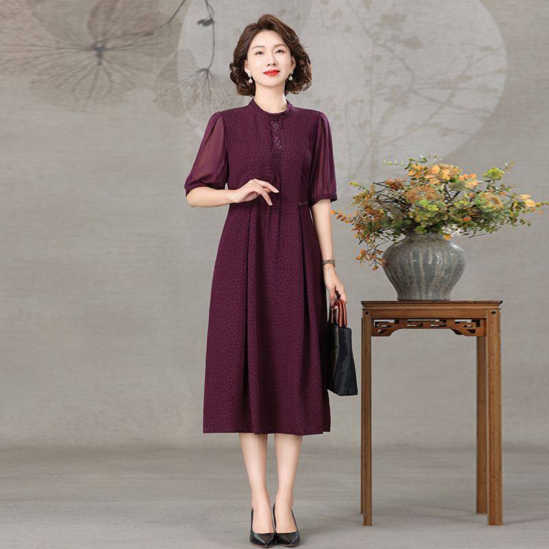 喜婆婆婚宴礼服香云纱连