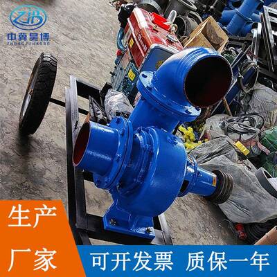 混流泵200HW-5河道排涝排污泵8寸农用大口径增压泵抗洪抗旱增压泵