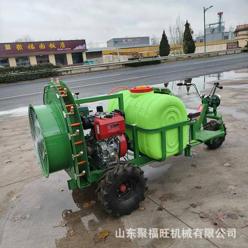 果园梨树风送打药机三轮骑乘坐式打药机大棚蔬菜瓜果喷雾机