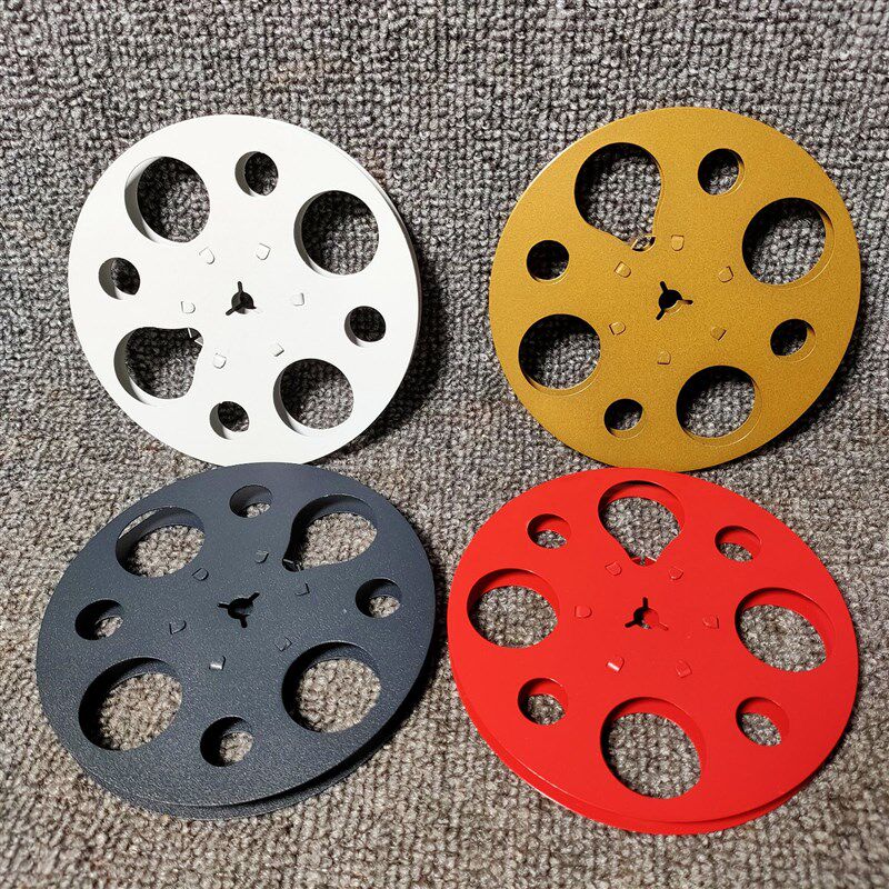 复古怀旧老式普毫米 电影胶片片夹拷贝金属铁皮片夹