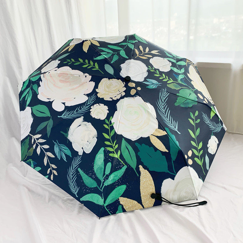 遮阳伞女夏太阳伞晒晴雨两用复古唯美全自动雨伞