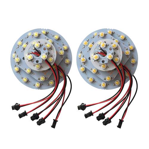 LED大功率灯珠板1W18W圆形光源板