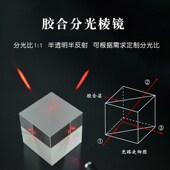 分光棱镜0 稚晖君超大电视屏幕影像棱镜 半透半反胶合四棱镜