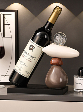 时来运转红酒架酒柜装饰品高客厅家居餐边柜