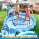 夏天儿童玩水池喷水垫垫气玩具沙滩户外玩耍草坪戏水洒水垫