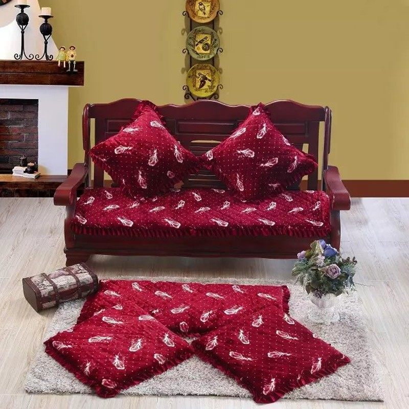 冬季加厚红木沙发垫海棉绵长垫单人椅毛绒长坐垫滑可拆三人,居家布艺,沙发垫,淘宝优惠券,粉丝福利购,淘宝优惠卷