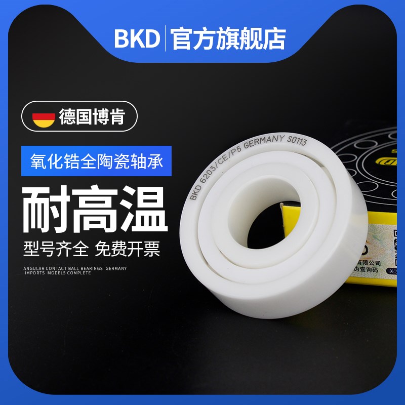 德国BKD进口耐高温氧化锆陶瓷轴承6005 6006 6007 6008 6009CE