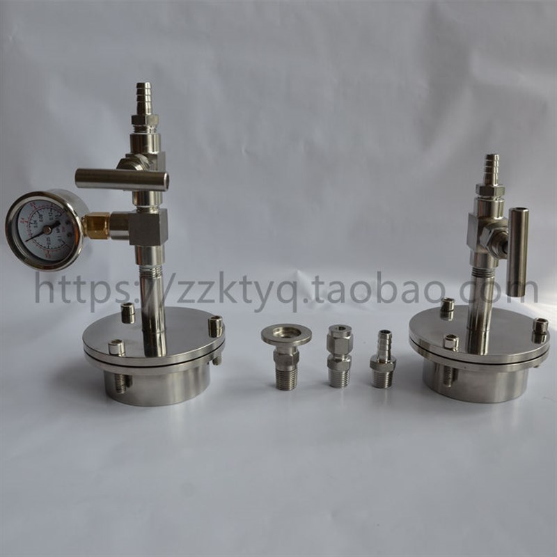 刚玉管专用实验室管式炉法兰 石英管密封法兰 电炉真空密封法兰