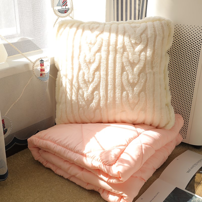 抱枕毯子二合一被子两用车用女生睡觉专用办公室午睡毛毯枕头靠枕