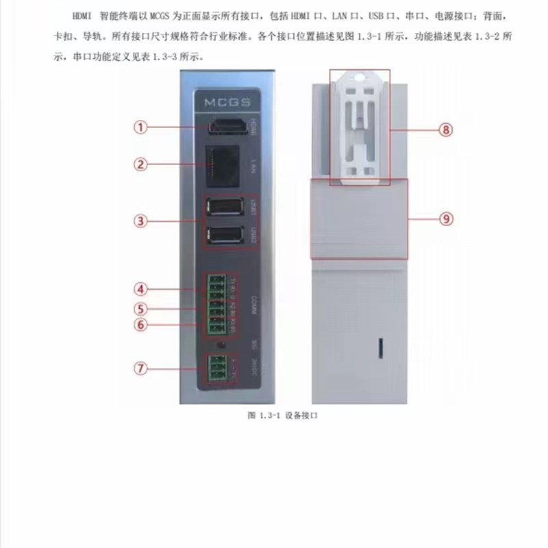 昆仑通态盒子HDMI高清接口 Mbox-FHD7智能终端将显示屏幕实时监控
