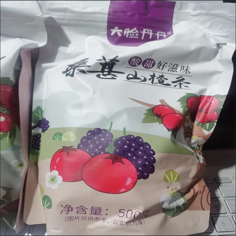 。大脸丹丹山楂条500g/100