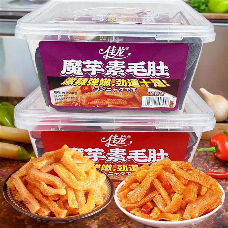 。魔芋素毛肚酸辣味香辣味