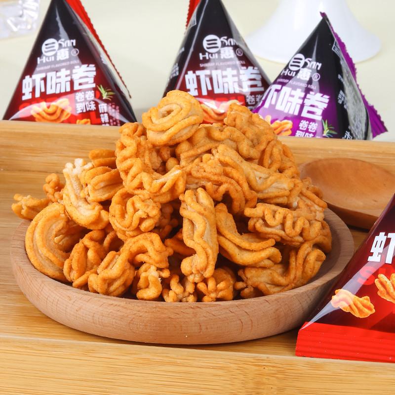 。网红八爪烧虾味卷香酥脆