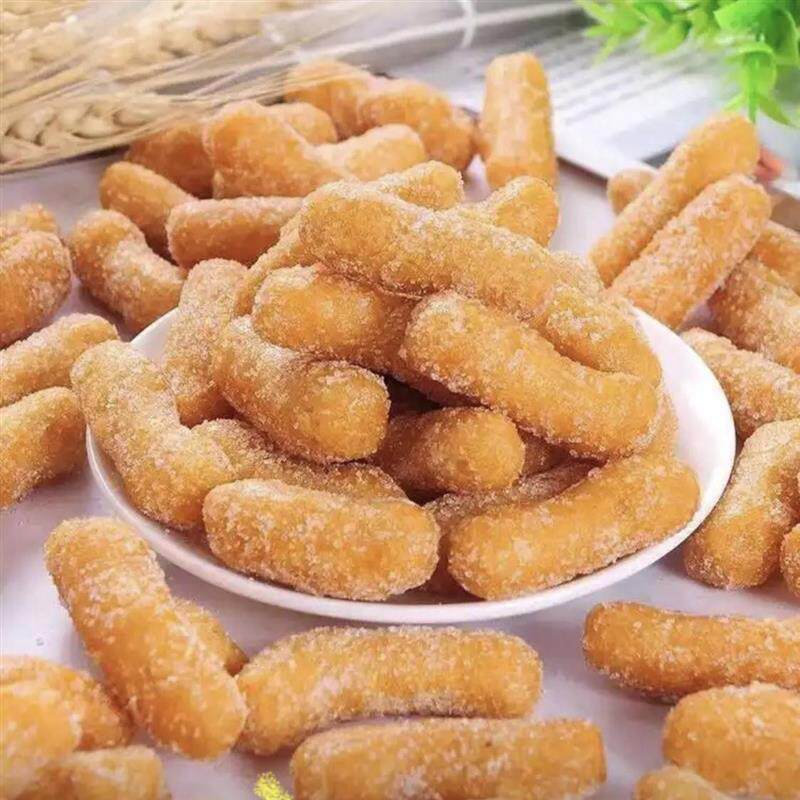 热销东北特产老式江米条500g糯米条怀旧零食小吃老式传统糕点散装