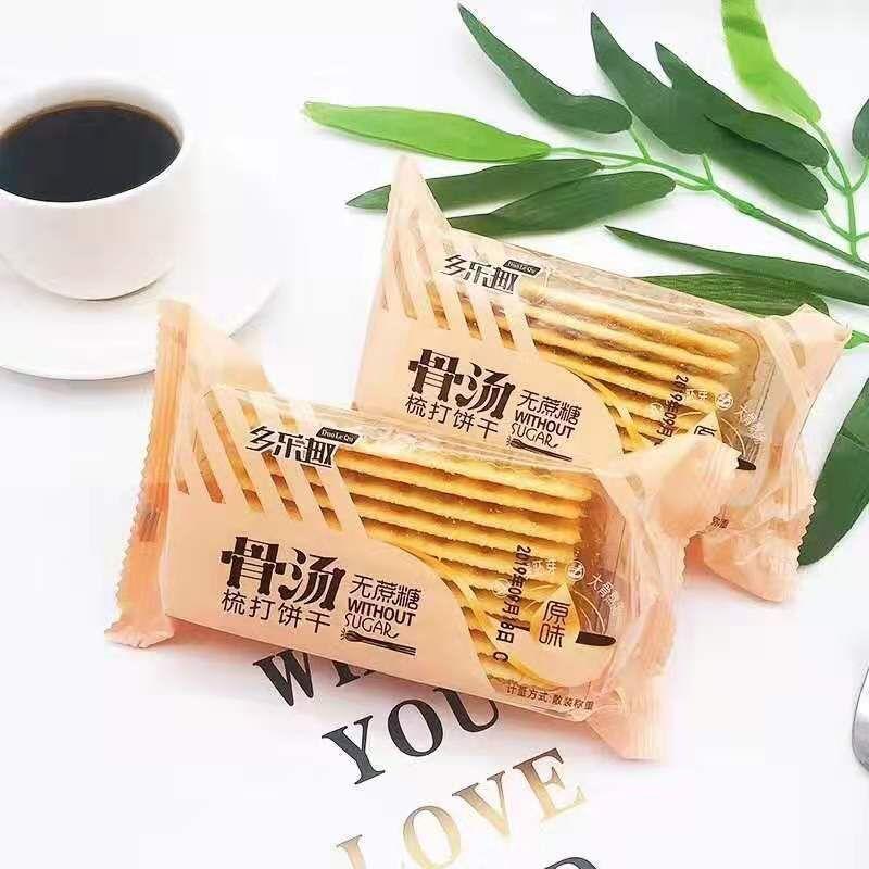 新货骨汤苏打饼干香葱味芝