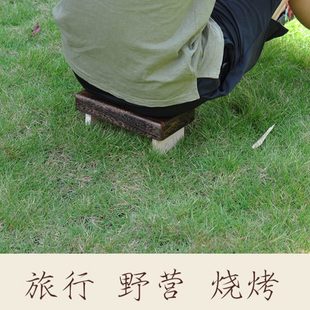 凳子迷你可爱户外矮凳 小木凳实木脚踏便携折叠收纳儿童凳家用日式