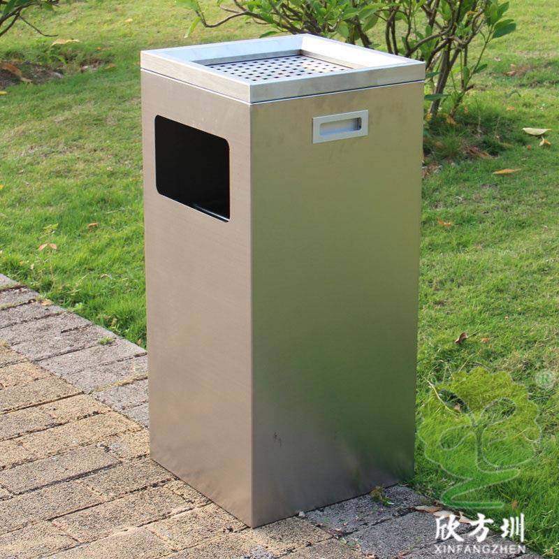 室内商用简约风格方形不锈钢单筒果皮箱大堂电梯口环卫金属垃圾桶,基础建材,不锈钢垃圾桶,淘宝优惠券,粉丝福利购,淘宝优惠卷