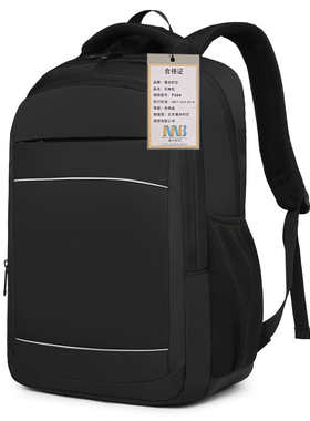 漫步时空休闲商务双肩包（黑色）T324 个