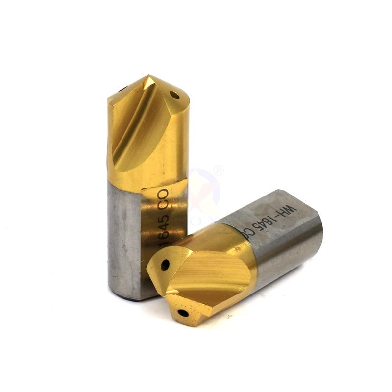 U钻定心钻深孔大头钻PLD导向钻U钻进口VMD内冷却数控定心钻中心刃