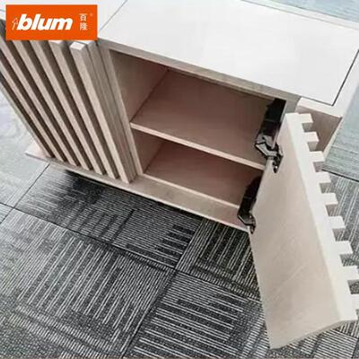 blum百隆155度集成阻尼铰链125度厚门板骨骼线门盖36mm门无力合页