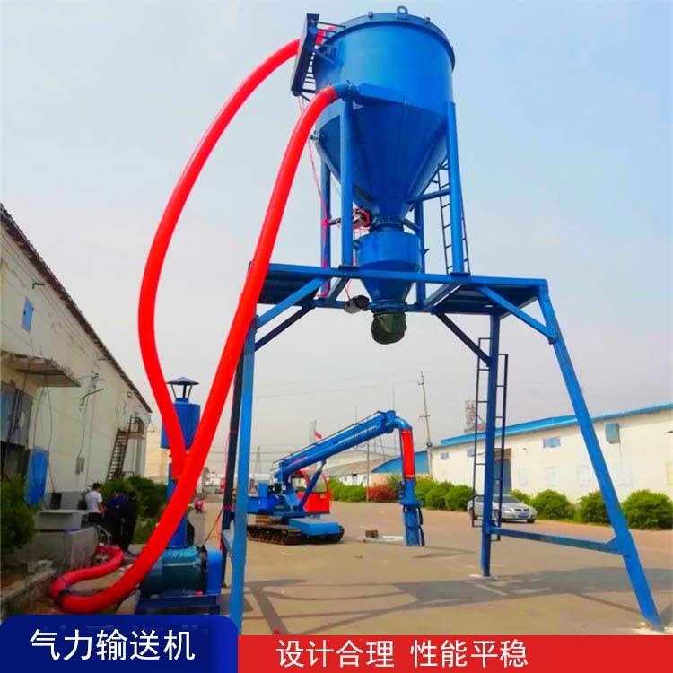 化工粉料装料仓用气力吸粉机粉煤灰装车气力输送机粮食装仓吸粮机