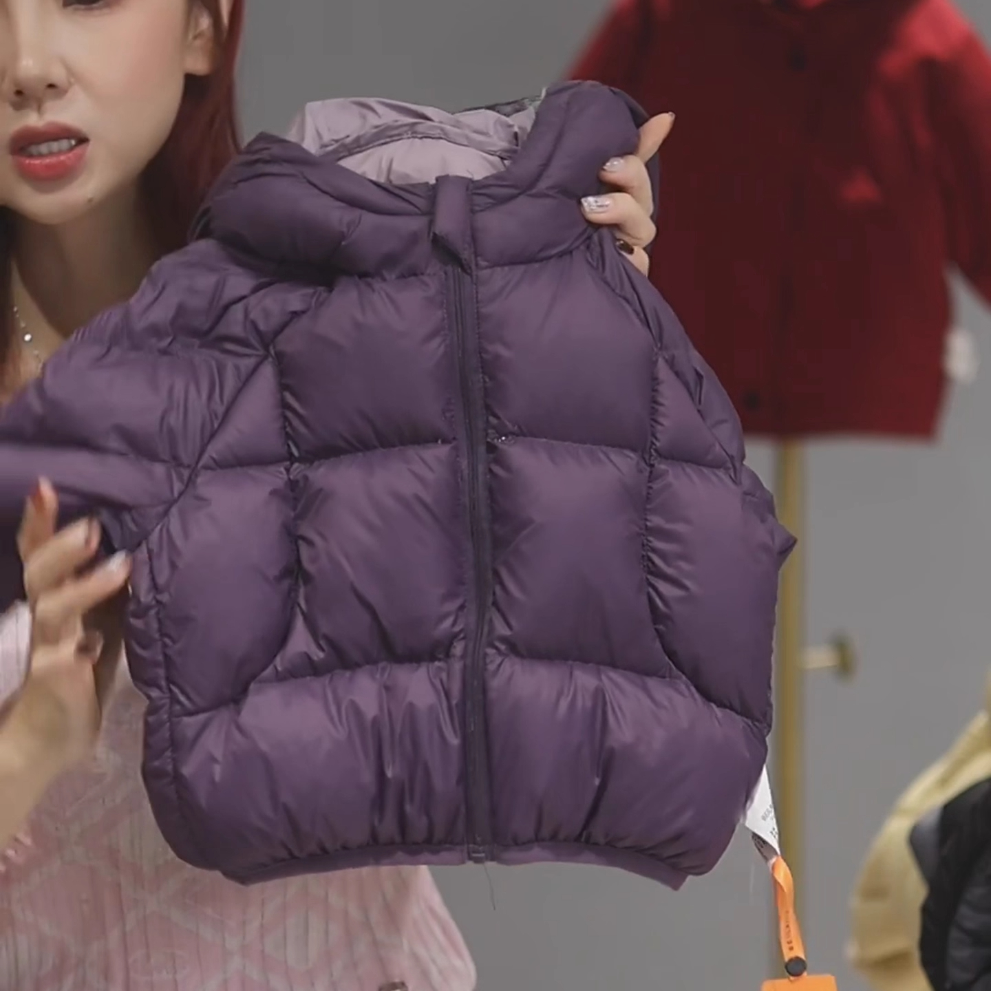 女童羽绒服2025秋冬新款