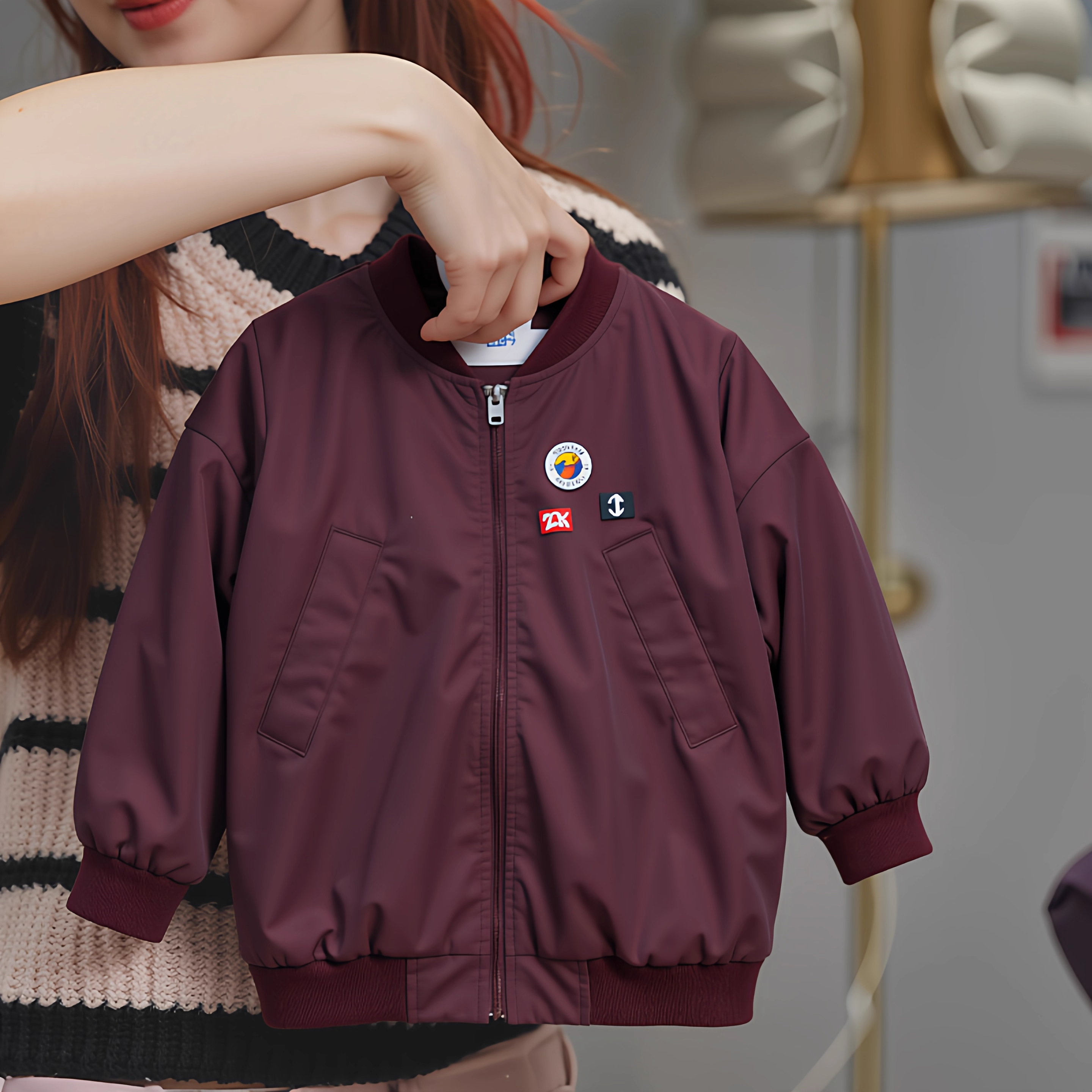 2025年冬季新款美式复古棉服