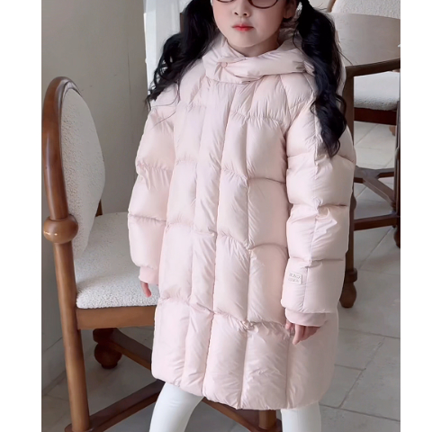 女童羽绒服2025冬季新款休闲时髦