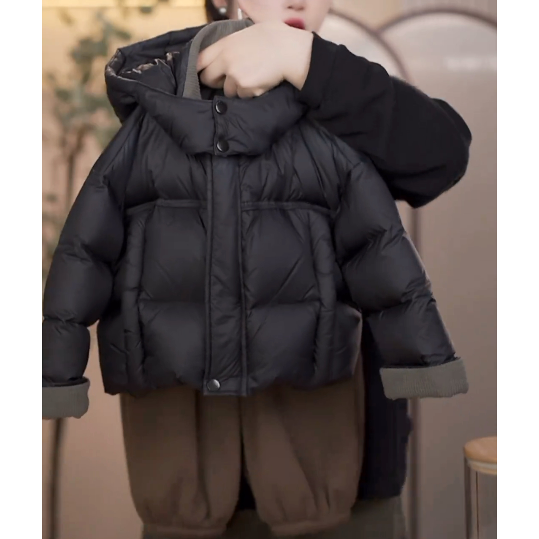 2025新款云朵泡芙羽绒服休闲时髦