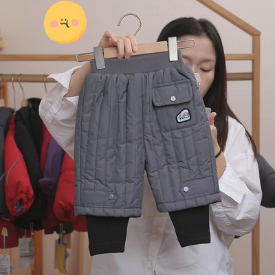 2025年冬季新款儿童韩系休闲裤