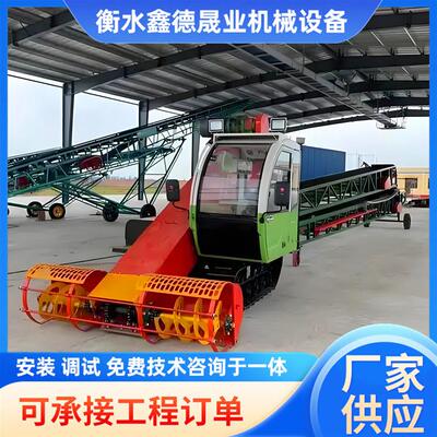 大型伸缩式扒粮机粮食螺旋式扒谷机自动行走扒谷出仓机