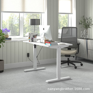 电动升降桌腿支架智能电脑桌可升降电竞桌子家用学习办公书桌工作