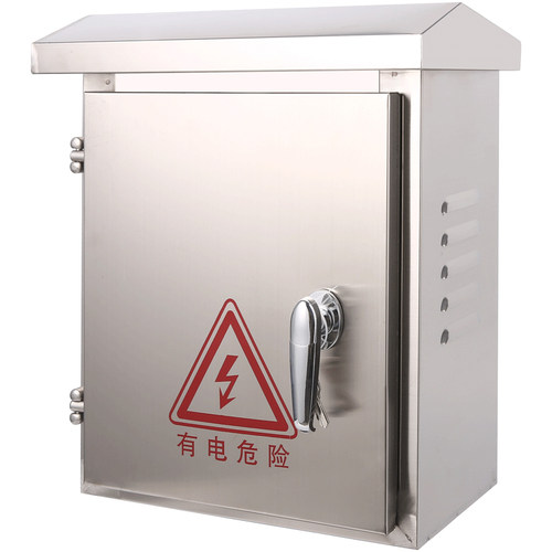 304户外不锈钢201防雨箱配电箱监控设备箱家用工厂用强电箱电控箱
