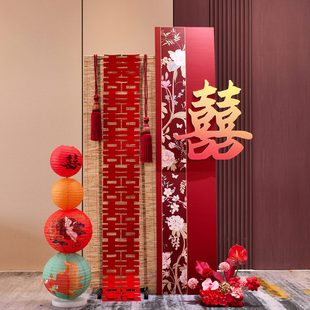 婚房布置套装 饰拉花男方婚礼用品 结婚装 饰女方卧室新房房间装