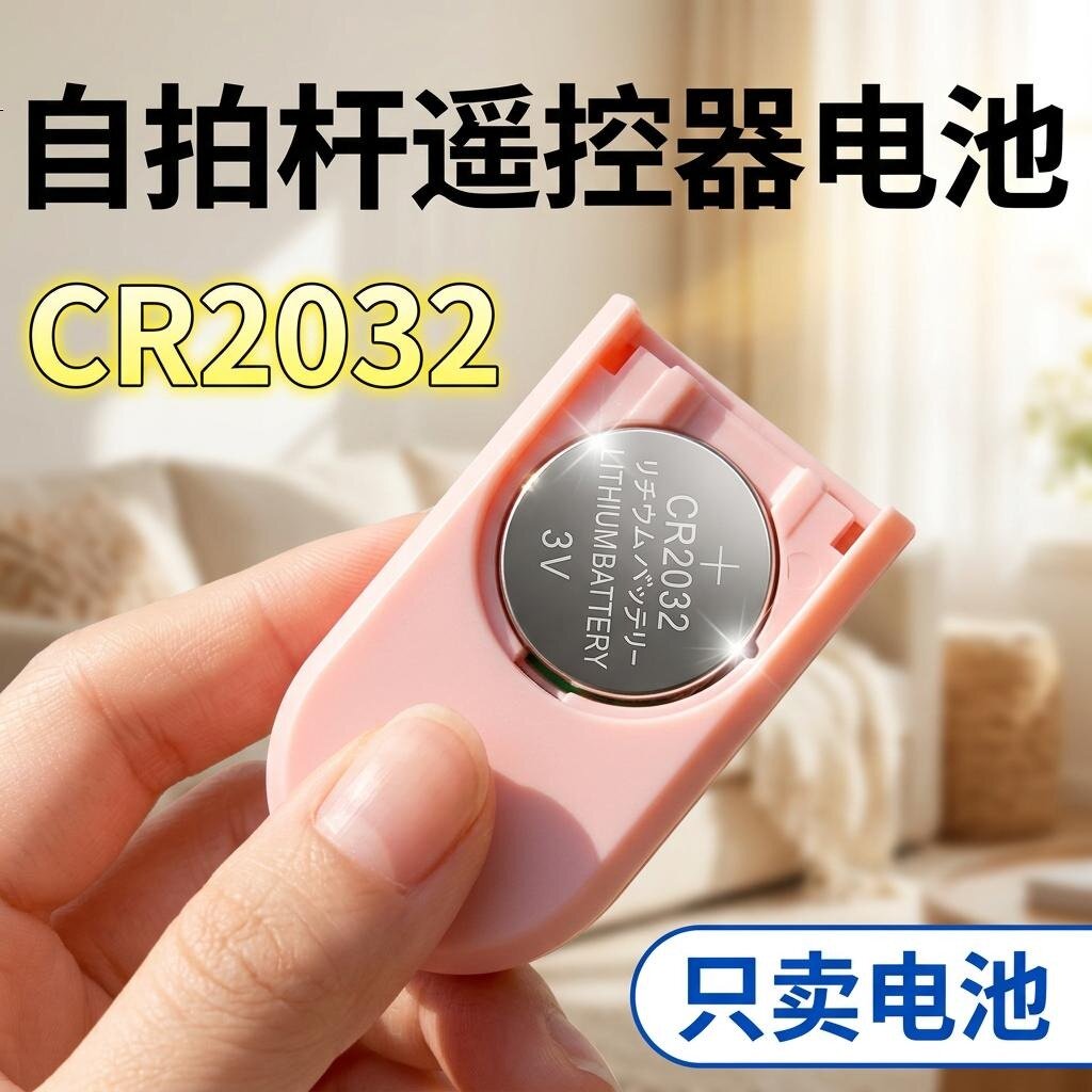 CR20323V纽扣电池蓝牙自拍器