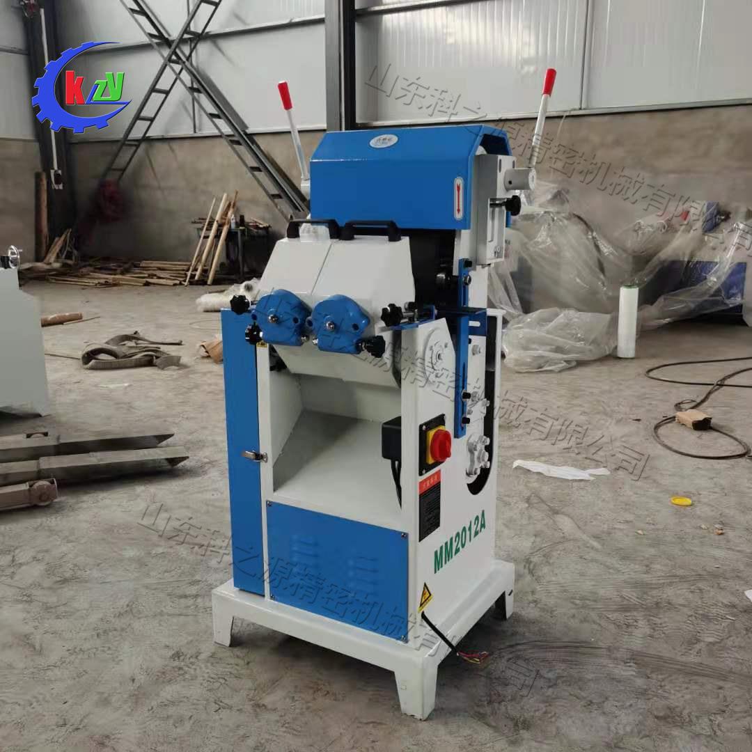 木工机械圆棒砂光机扫把棍立式砂带设备拖把杆用毛刺圆滑机