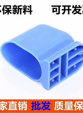 课桌凳脚垫学校培训补习班塑料套外套学生课桌椅蓝色黑色脚套护脚